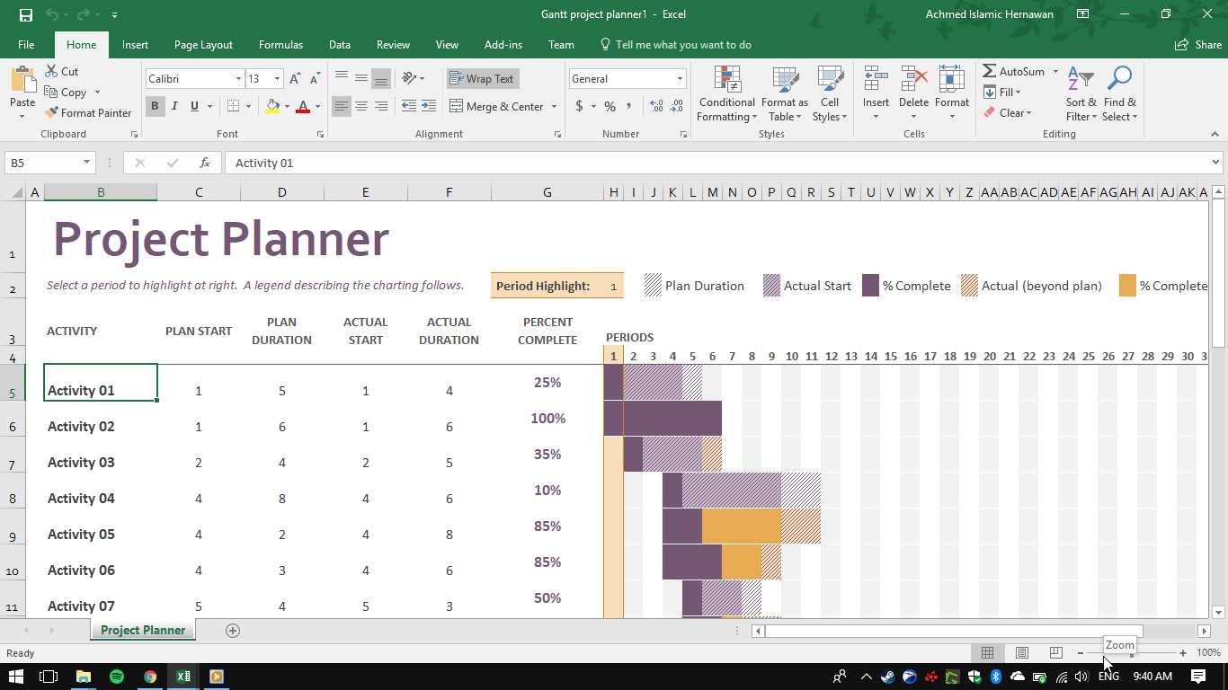 10 Template Excel Untuk Manajemen Proyek Tracking Windowsku Step 1 Buka Microsoft Word.