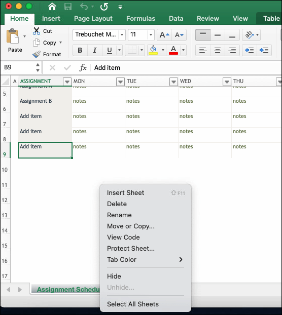 How to duplicate a sheet in excel