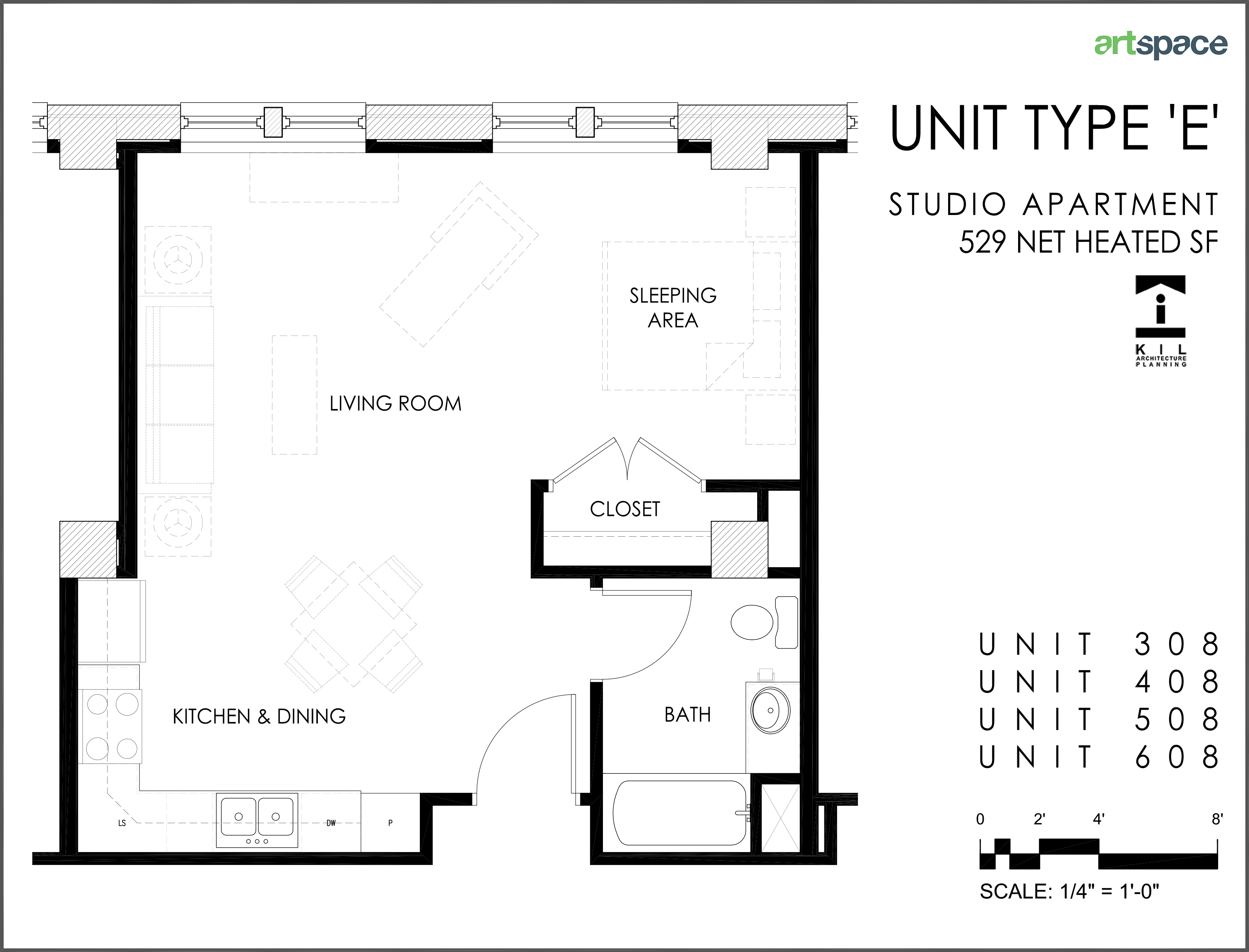 Artist studio floor plans