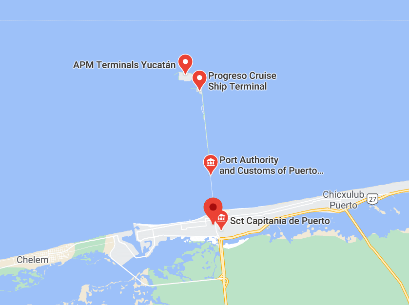 Progreso Mexico Map At Trina Ramsey Blog Mexico Progreso Haven Map 