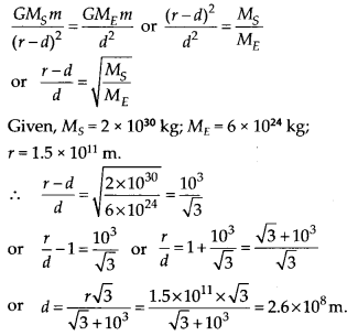 Ncert Exemplar Class 11 Physics Chapter 7 Gravitation Learn Cbse Multiply both sides of the equation by. Ncert Exemplar Class 11 Physics Chapter 7 Gravitation Learn Cbse We cannot always use the equation F g mg to calculate the force of gravity.