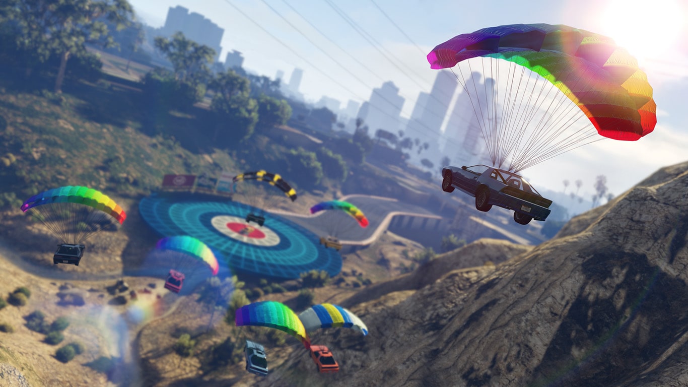 Parachute In GTA 5 Guide To Use It Properly Games Bap How To Use GTA V Parachute 
