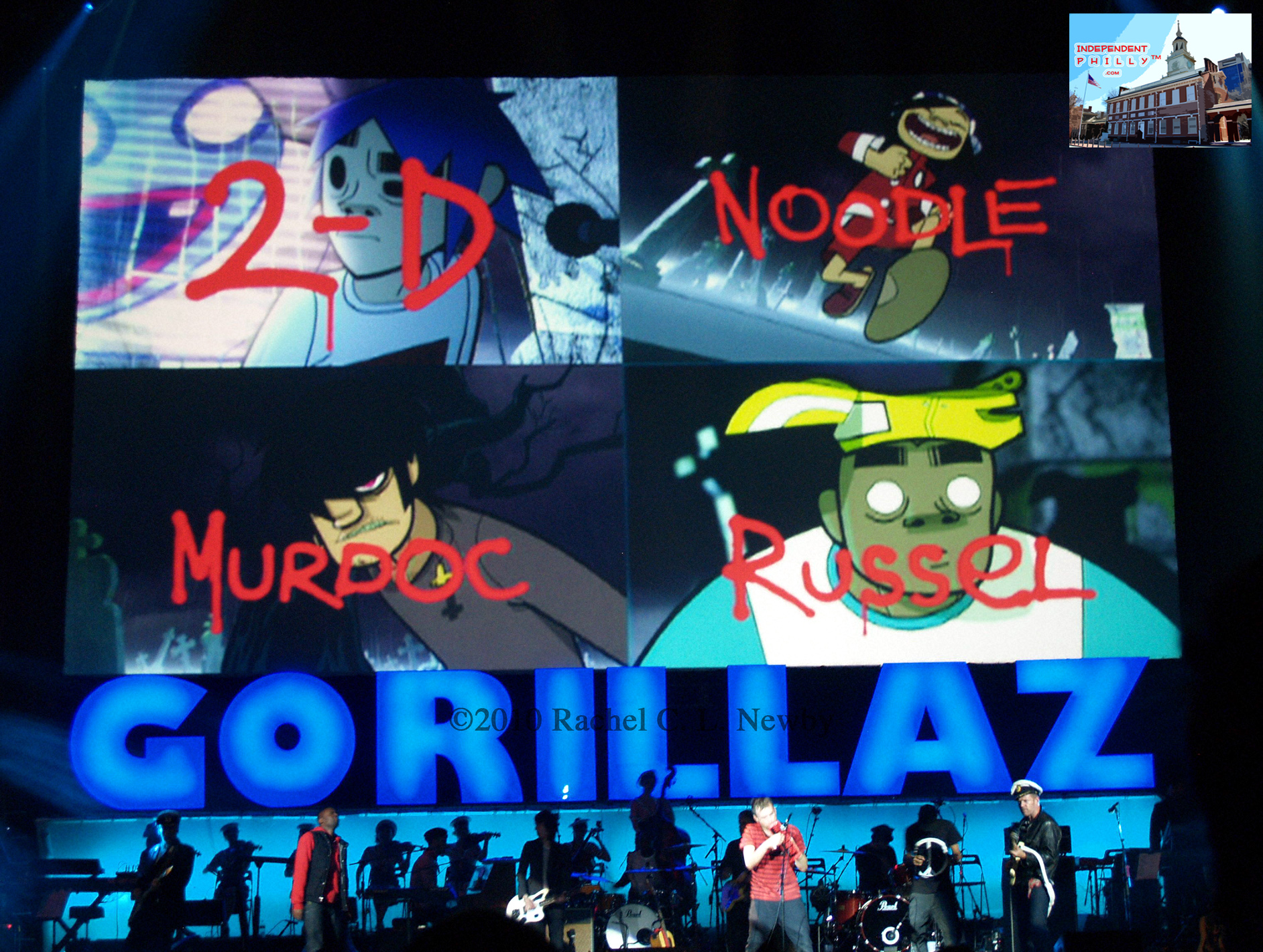 pic Gorillaz Members Cartoon the gorillaz musical evolution