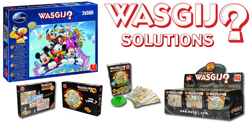 Wasgij 3 Full Monty Fever Solution Painting Art Jigsaws If there is a new one that comes out and isnt on the list please contact me and I will update the list and add solution if possible.