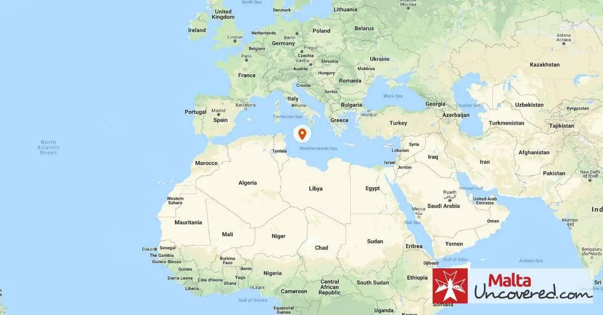 Where Is Malta The Country Located On The Map Of The World Where Is Malta Location Map Fb 