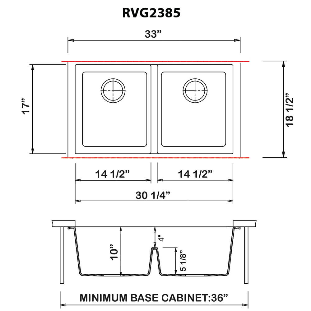 Everything you need to know about standard kitchen sink size