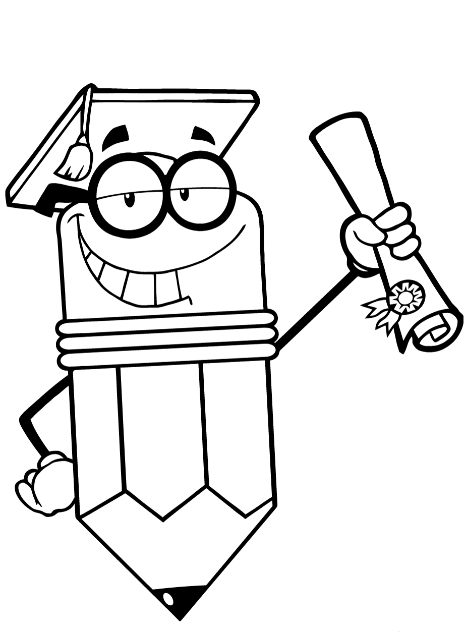 Graduation coloring pages free printable web in a few years, some of