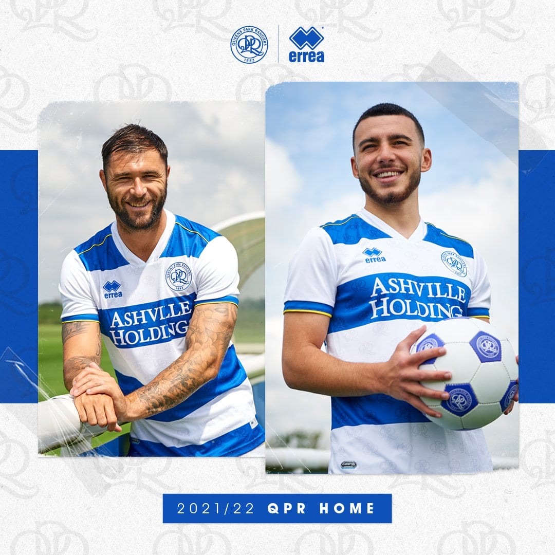 pics Qpr New Kit 2021/22 errea 2021 22 qpr home kit the kitman