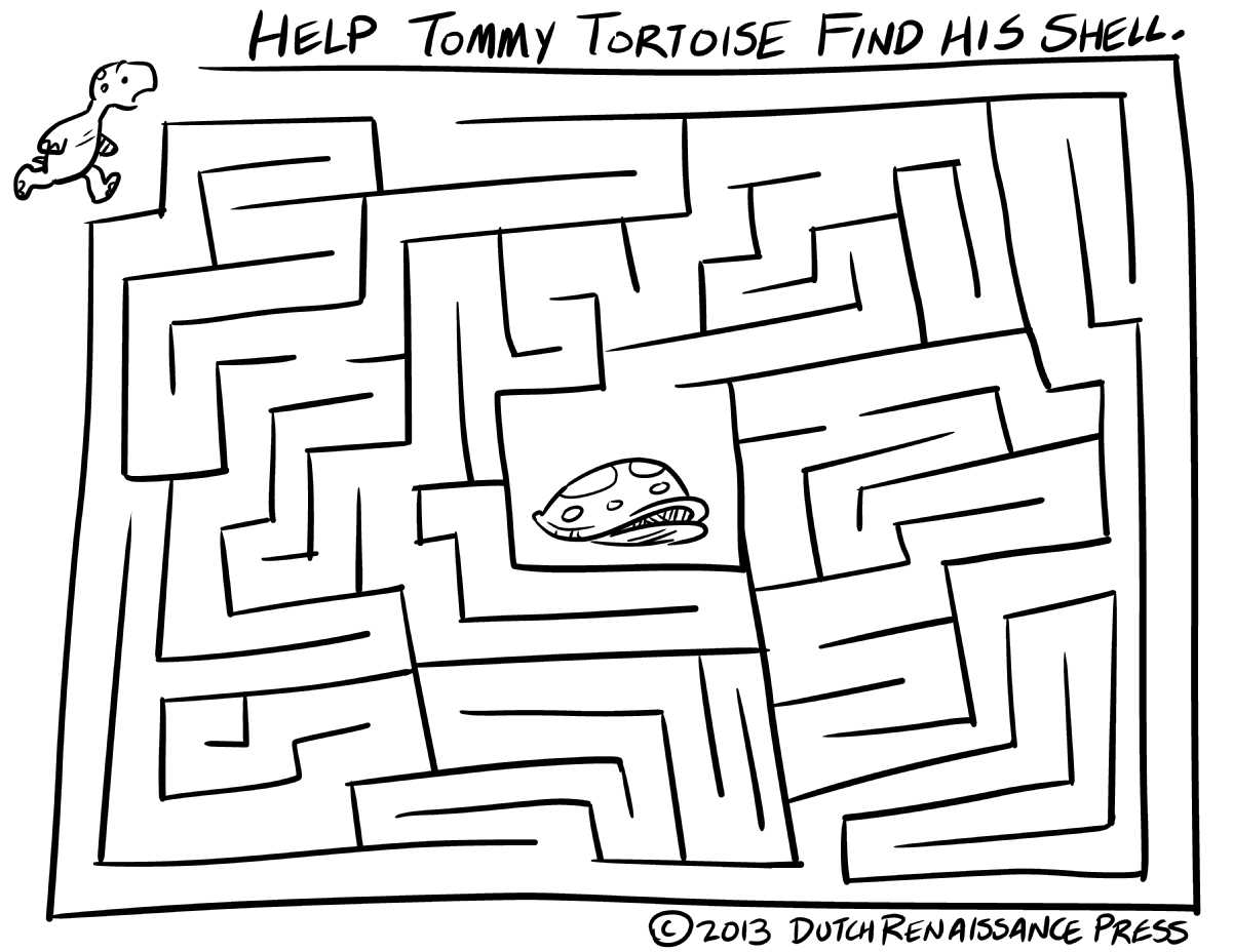 Printable mazes for kids