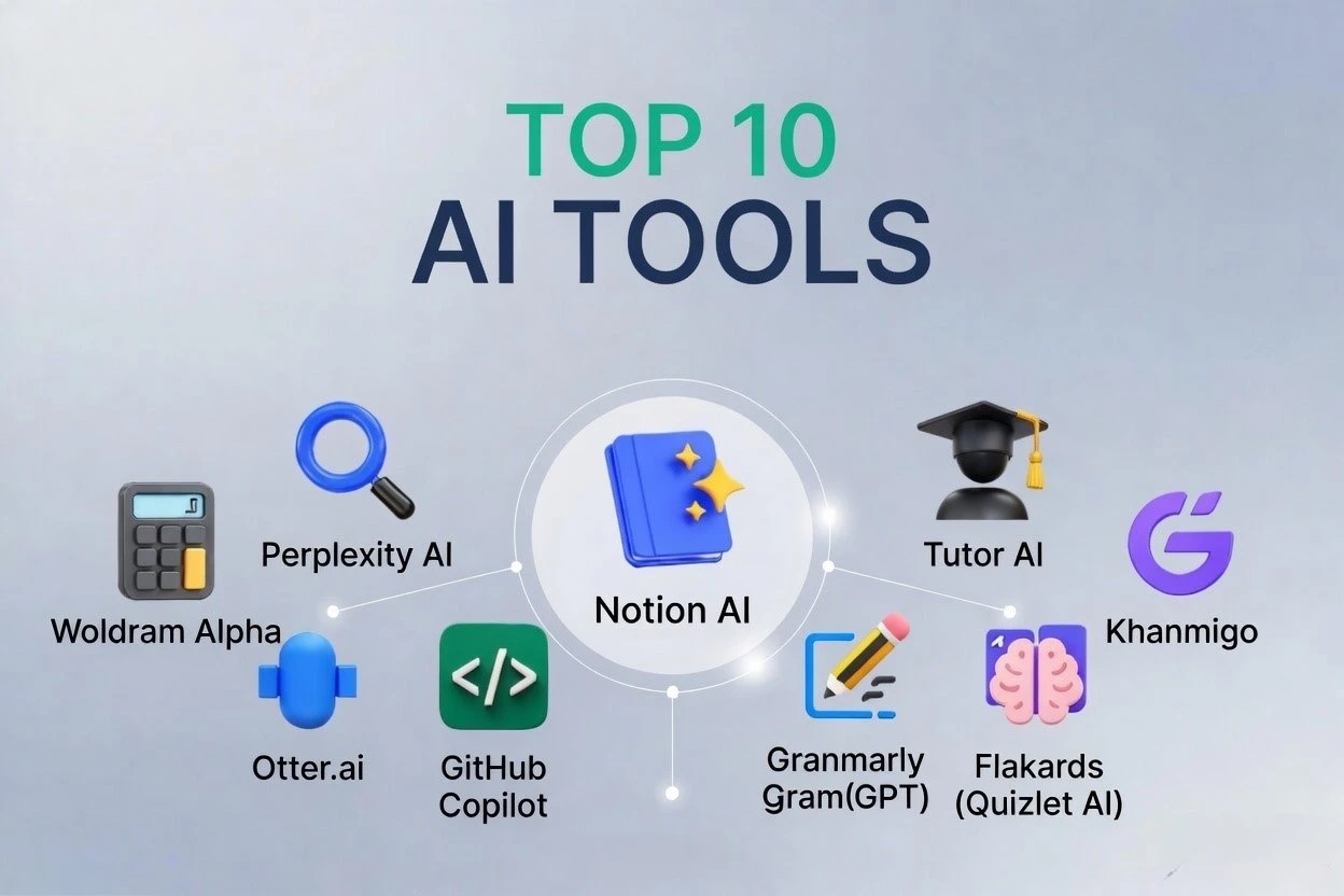 Best AI Tools for Students in 2026: Study Smarter, Not Harder