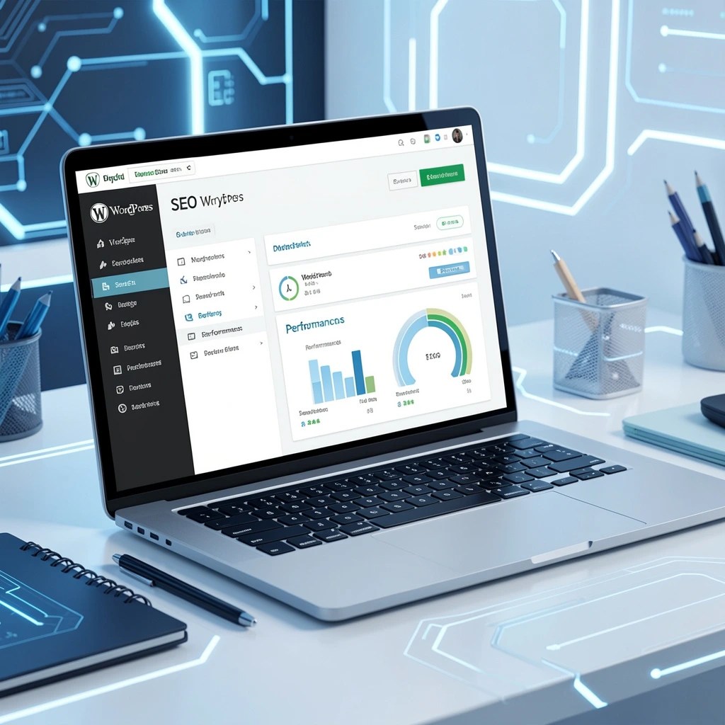 WordPress website speed optimization showing fast loading performance and SEO improvement