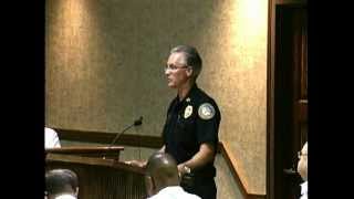 120717 Springfield Tennessee Board of Mayor and Aldermen Meeting July 17th, 2012 