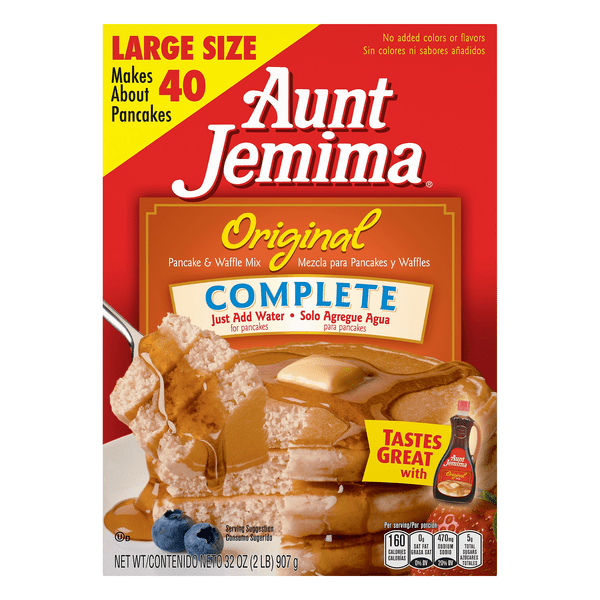 pancake waffle mixes - order online save giant on how to make crispy waffles with aunt jemima pancake mix