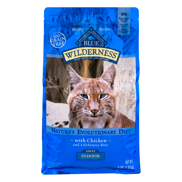 Save on blue wilderness adult dry cat food chicken grain free natural