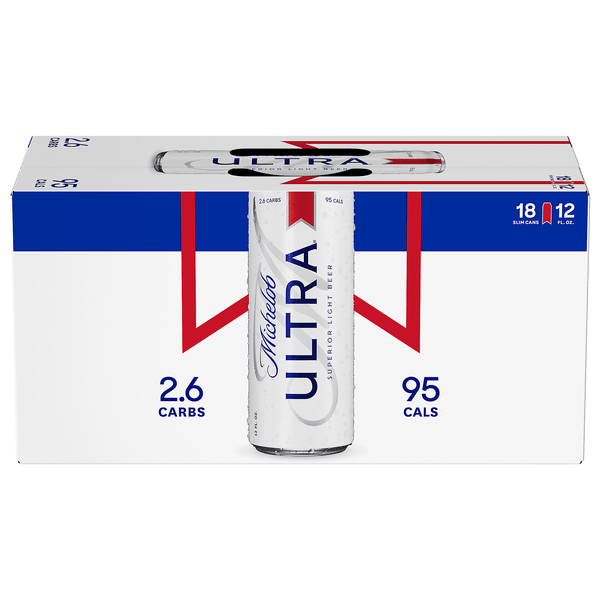 Michelob aka mickys is a 4.7% abv pale lager developed by adolphus busch in 1896 as a draught beer for connoisseurs. Save On Michelob Ultra Superior Light Beer 18 Pk Order Online Delivery Stop Shop