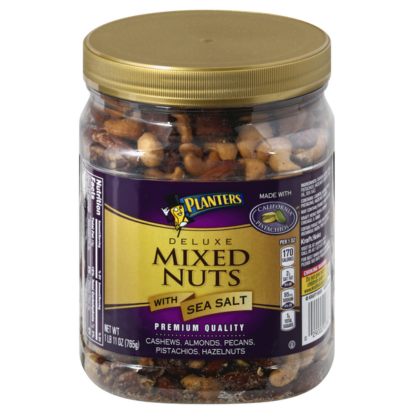Prices may vary from online to in store. Save On Planters Deluxe Mixed Nuts With Sea Salt Order Online Delivery Giant