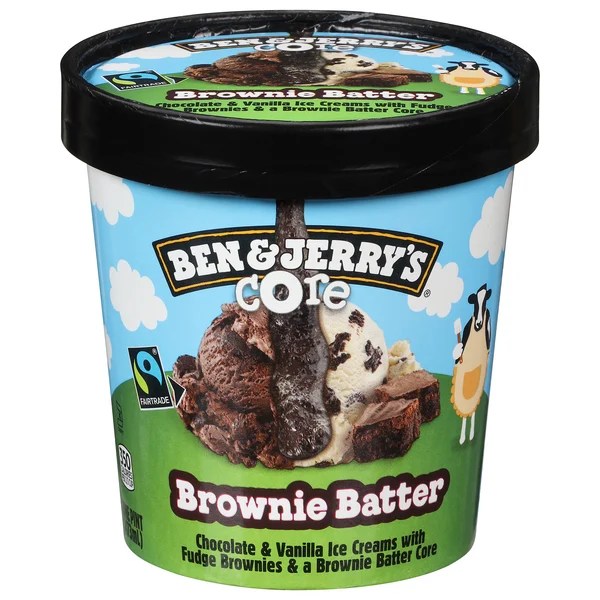 Save on ben & jerry's core brownie batter ice cream order online delivery