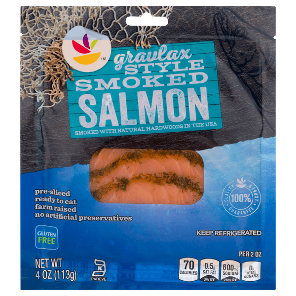 Prized for its high oil content and rich flavor, this brilliant red salmon is . Smoked Salmon - Order Online & Save | Giant