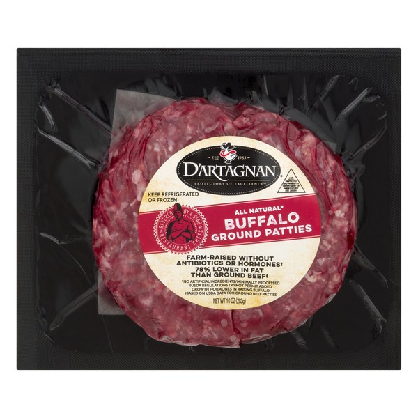 Save On D Artagnan Ground Buffalo Patties Fresh 2 Ct Order Online Delivery Giant
