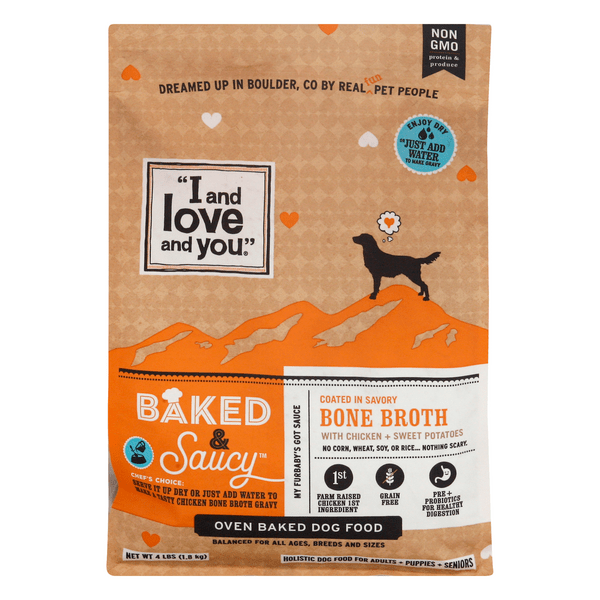 Save On I And Love And You Baked Saucy Dry Dog Food Chicken Sweet Potatoes Order Online Delivery Stop Shop