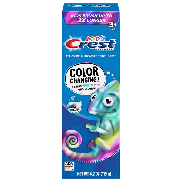 Save on crest kids advanced color changing fluoride anticavity