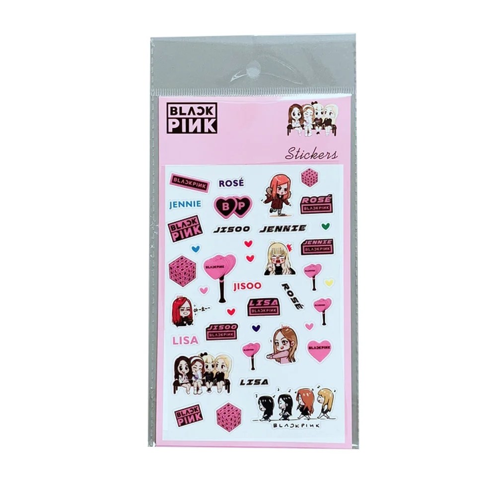 howd kpop bts blackpink twice pvc diy scrapbook album decorative stickers decals walmart com