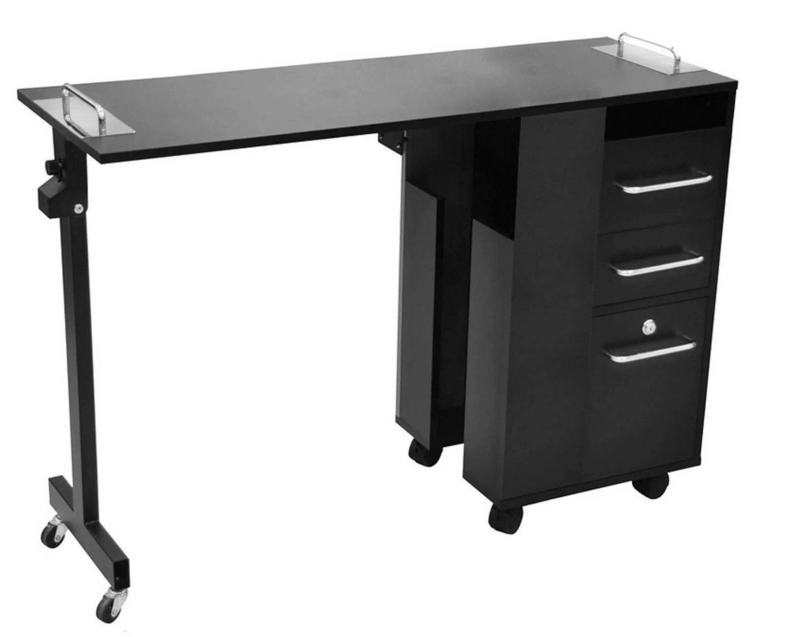 Gift cards for nail tech, 7973 kings hwy, king george, va. Taylor Manicure Table Nail Desk, Versatile Foldable Station, Adjustable Length with Storage