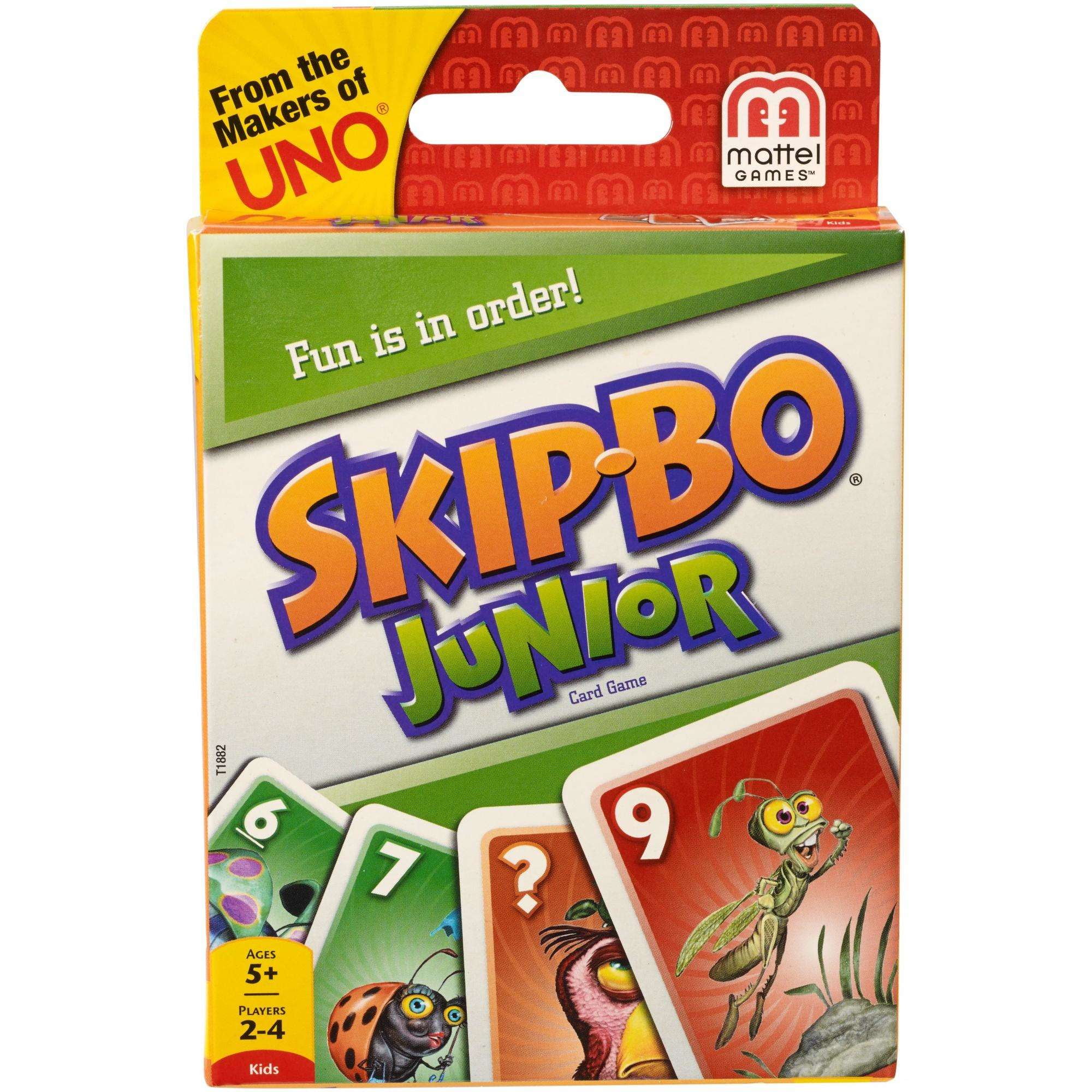 skip bo junior easy to learn kids card game for 5 year