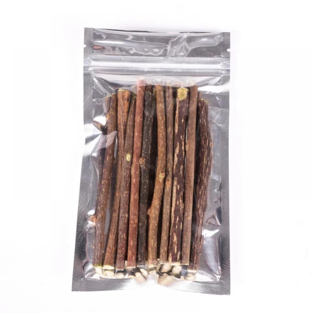 15pcs natural silvervine sticks for cats, catnip sticks chew sticks