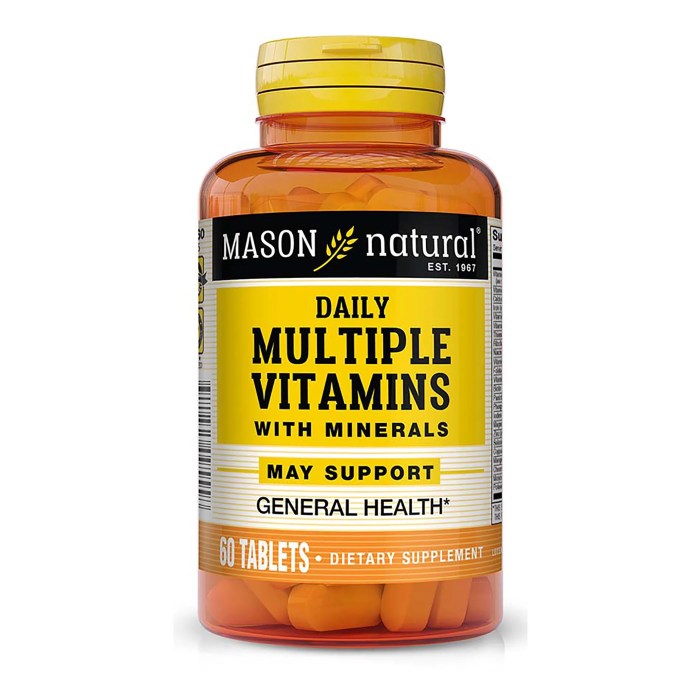 Mason Natural Daily Multiple Vitamins with Minerals - 24 Essential ... Mason Natural Daily Multiple Vitamins with Minerals - 24 Essential ...