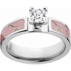 camo pink realtree engagement ap ring cz walmart whit cobalt carat prong 14kt setting princess gold edges polished deluxe comfort