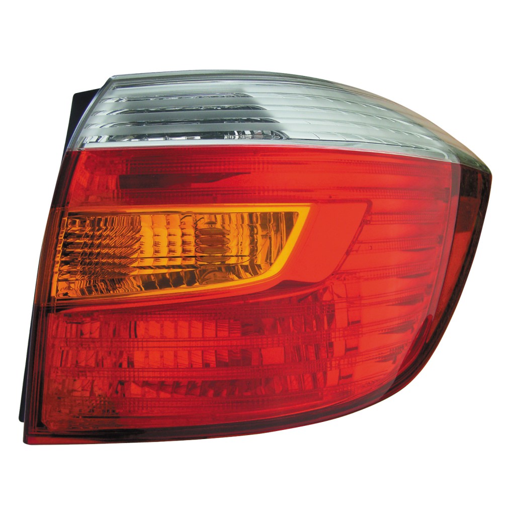 Karparts360: for 2008 2009 2010 toyota highlander tail light assembly
