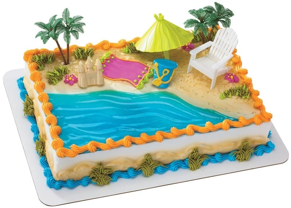 Cost of living is important to ensure the area is affordable. Beach Chair and Umbrella DecoSet Cake Decoration, Make a big splash at your next pool party with