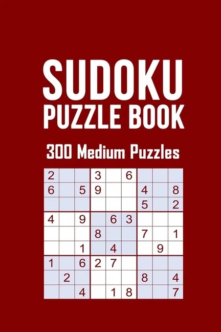 sudoku puzzle book 300 medium puzzles 300 sudoku puzzele