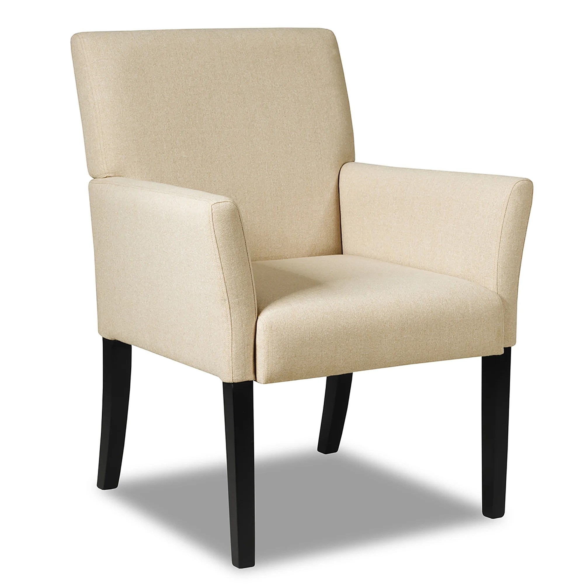 Costway executive guest chair reception waiting room arm chair w/rubber