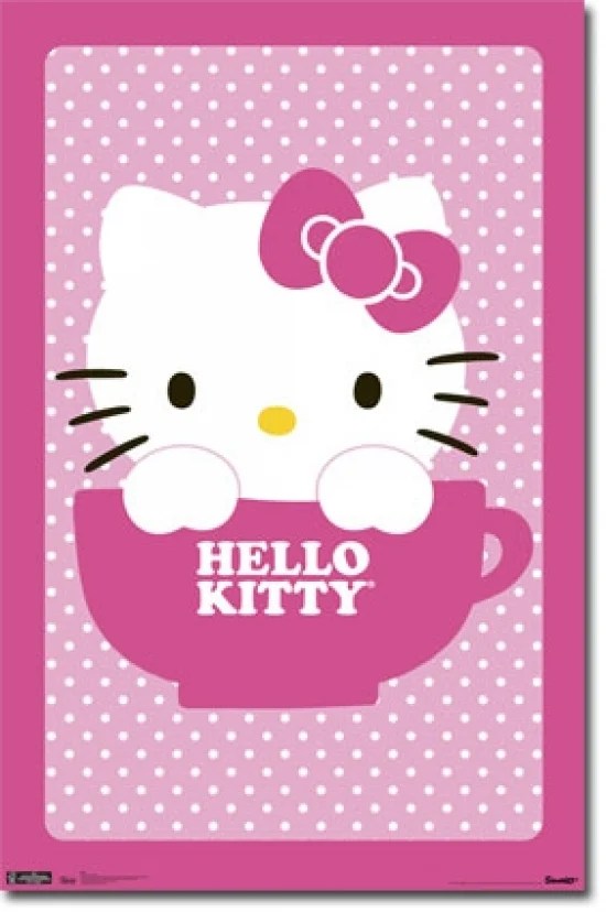 hello kitty ballerina poster poster print item vargpe4284 walmart com