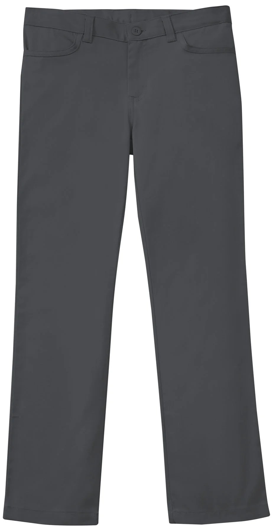 Classroom school uniforms big kid plus stretch "matchstick" leg pant 51283a, 12h, slate gray