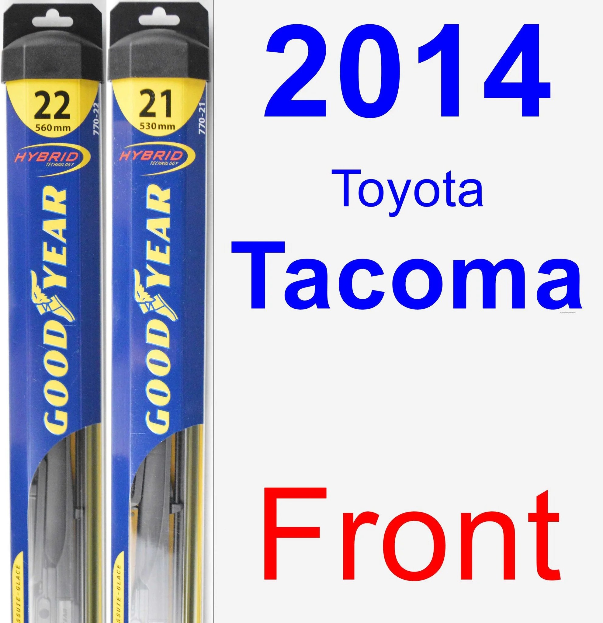 Driver Wiper Blade For 2000 Ford F650 Hybrid Volkswagen Routan Acura Mdx Hybrid Toyota Solara Recommended wiper blade size for Toyota Tacoma in inches.