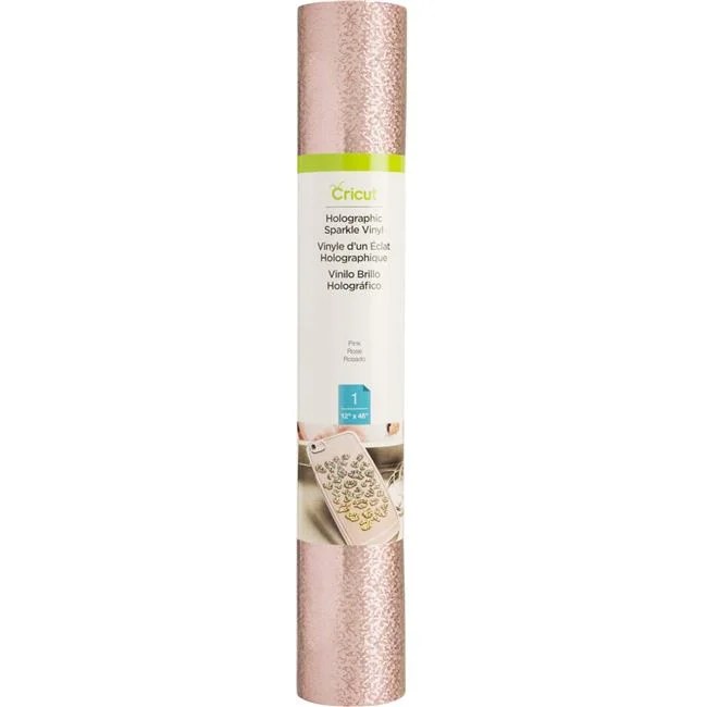 cricut holographic vinyl pink 12x48 walmartcom