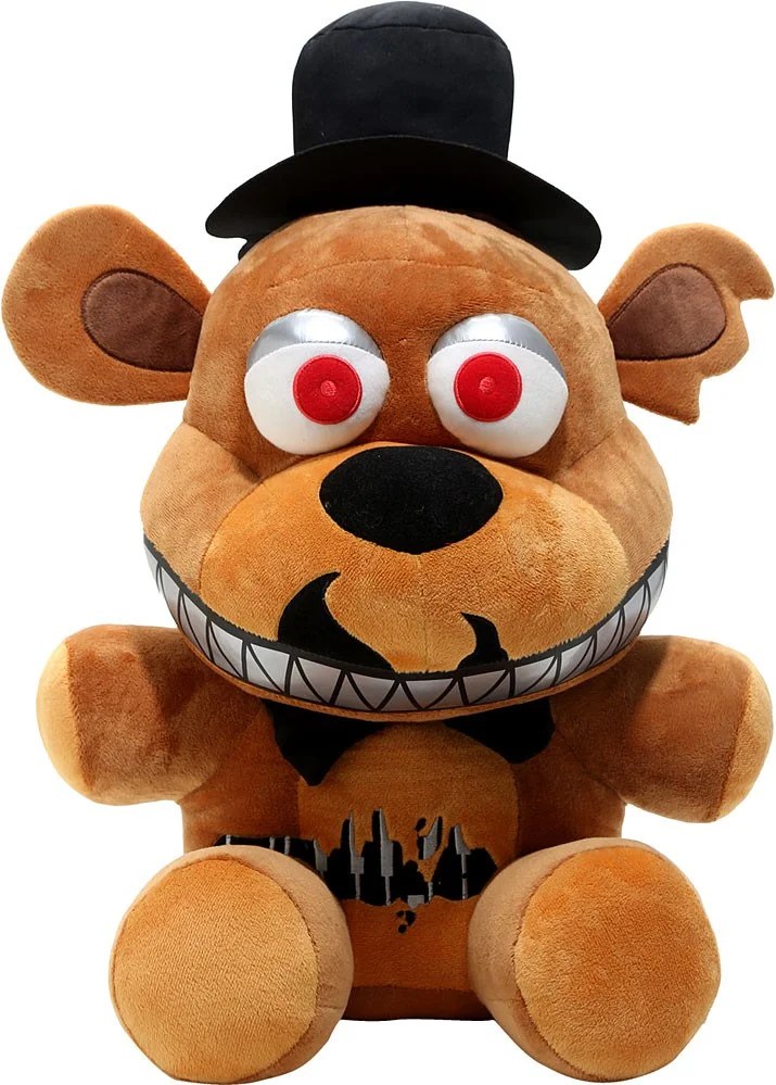 picture Nightmare Freddy Plush Fnaf 4 funko five nights at freddy s nightmare freddy jumbo plush walmart com