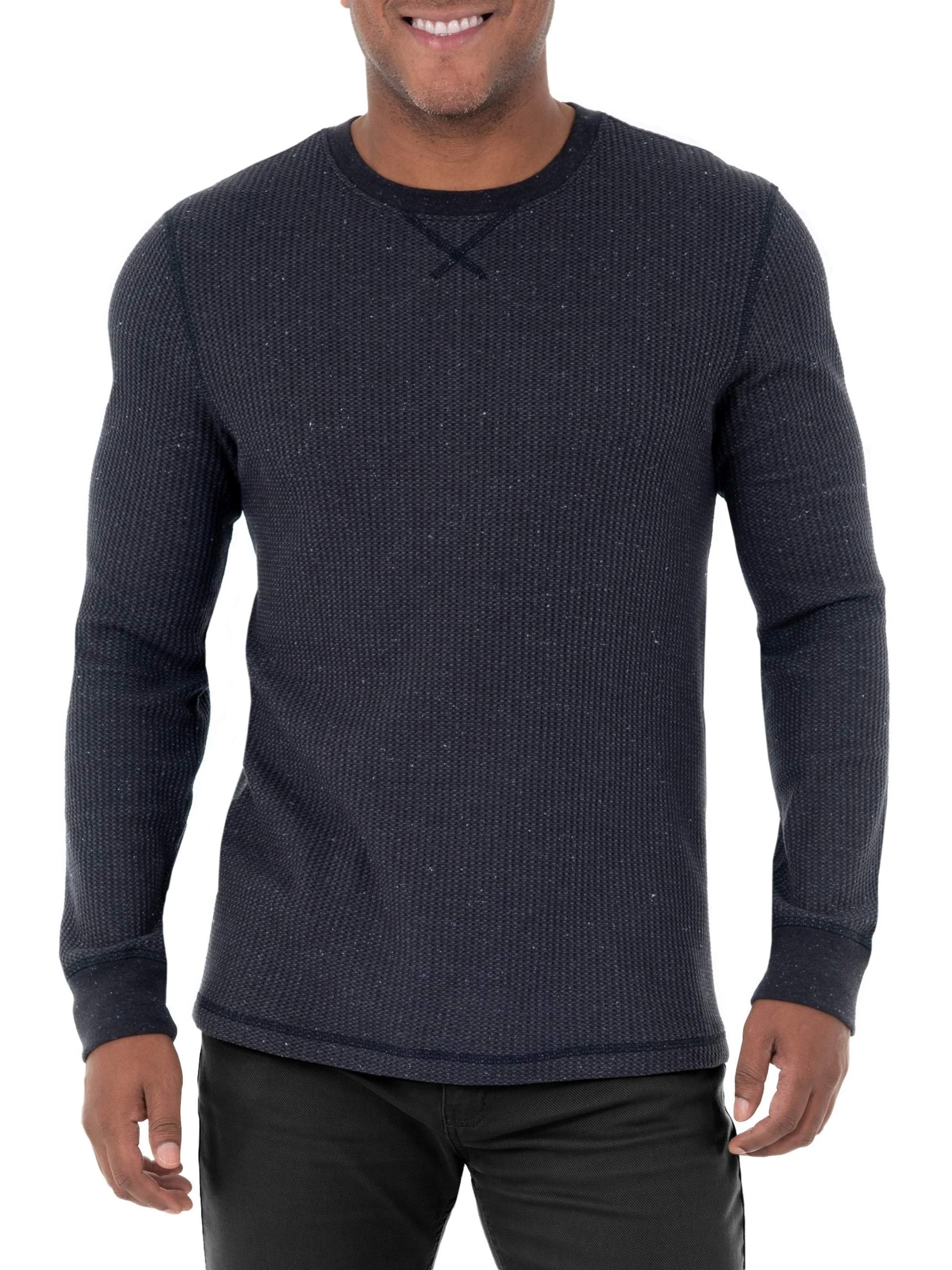 Get the best deals on mens long sleeve dress shirt when you shop the largest online selection at ebay.com. GEORGE - George Men's Long Sleeve Thermal Crew Neck Tee