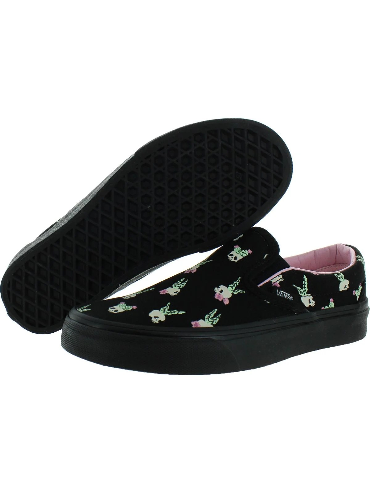 It can also be a cargo van that's been tailored for c. Vans Classic Slip On Cactus Paradise Black Black Canvas Shoes 5m 3 5m Walmart Com