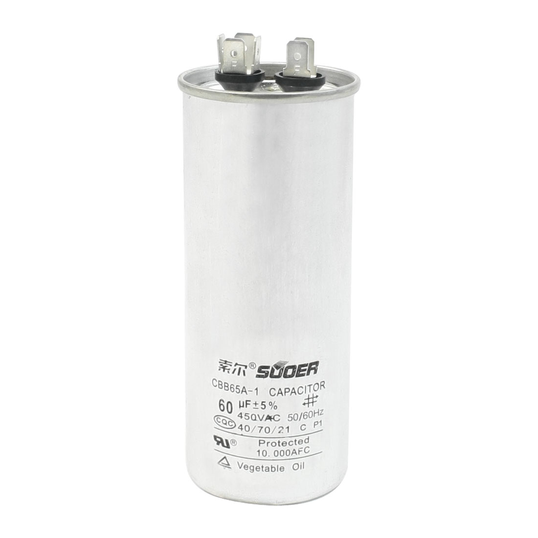 Unique Bargains Nonpolar Air Conditioner Motor Run Capacitor Unique Bargains Nonpolar Air Conditioner Motor Run Capacitor