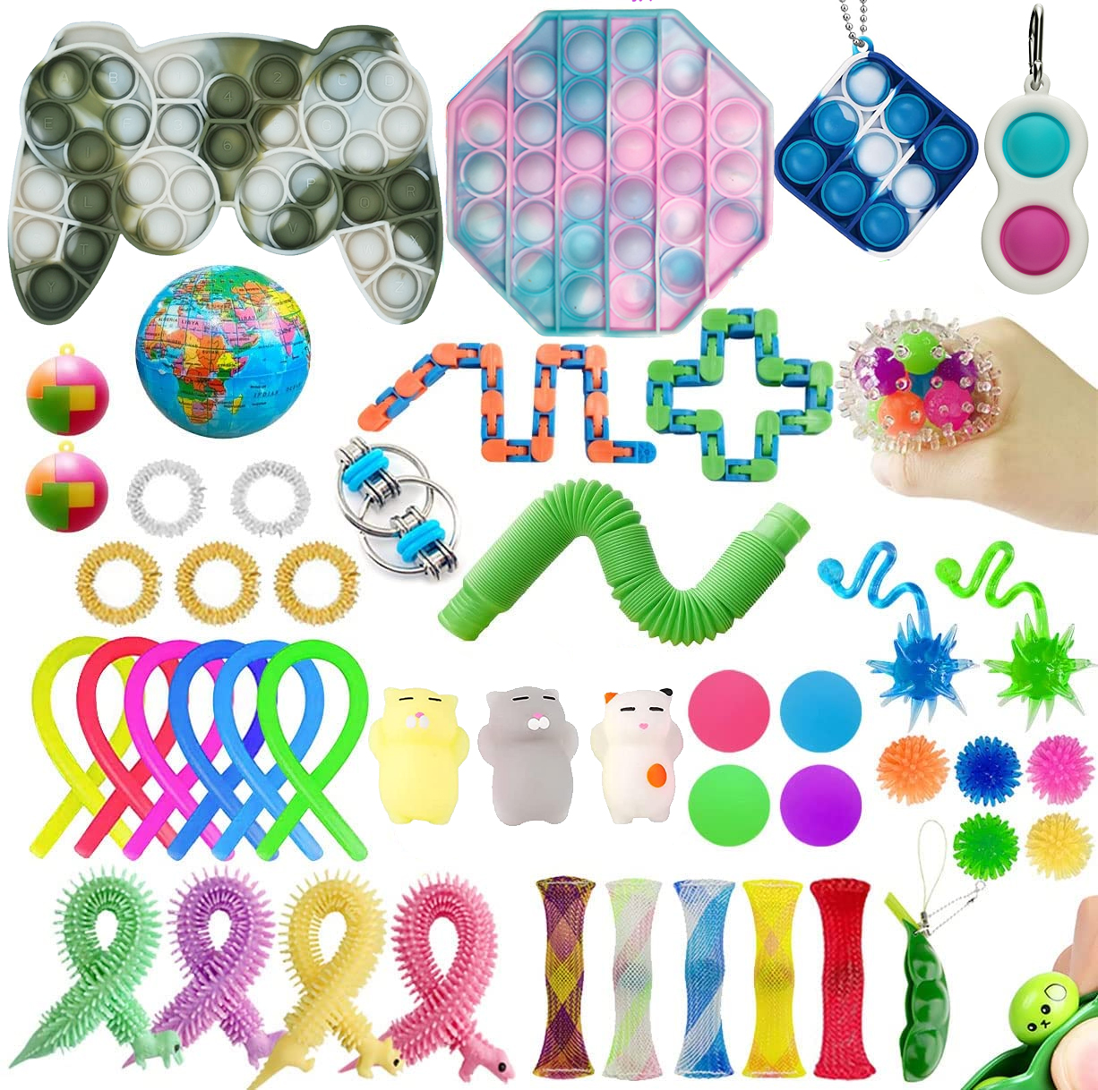 47pcs sensory fidget toys pack bundle fidget toys sets