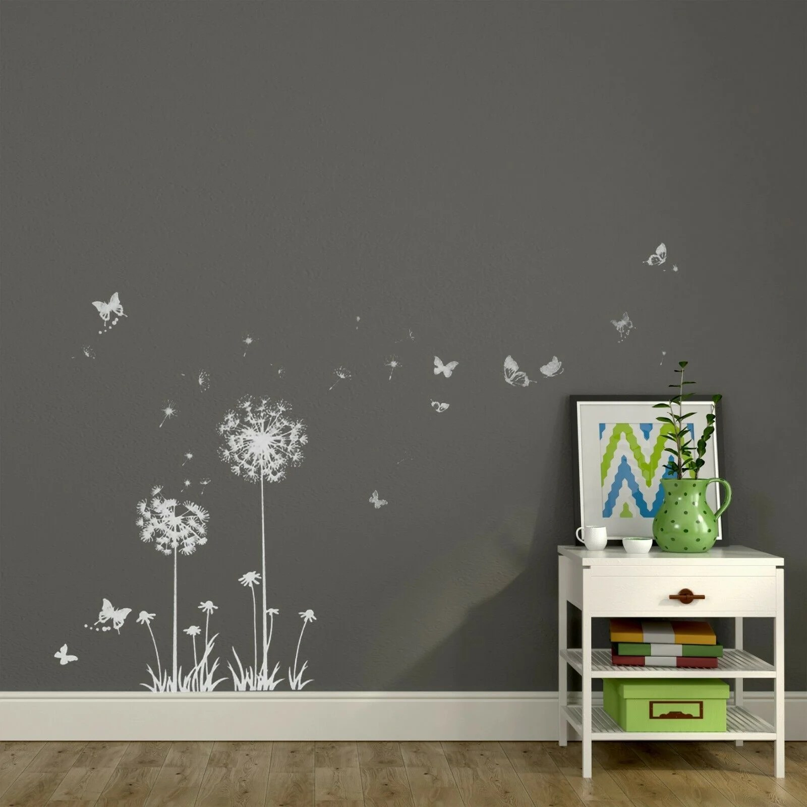 Many big pharmacy, grocery and general merchandise chains are receiving shipments of the pfizer. Walplus Wall Sticker White Dandelion with Butterflies Kid
