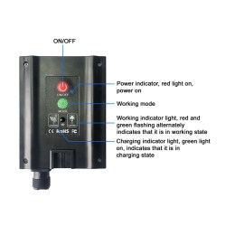 40Ft/100Leds Solar Powered Led String Lights Remote