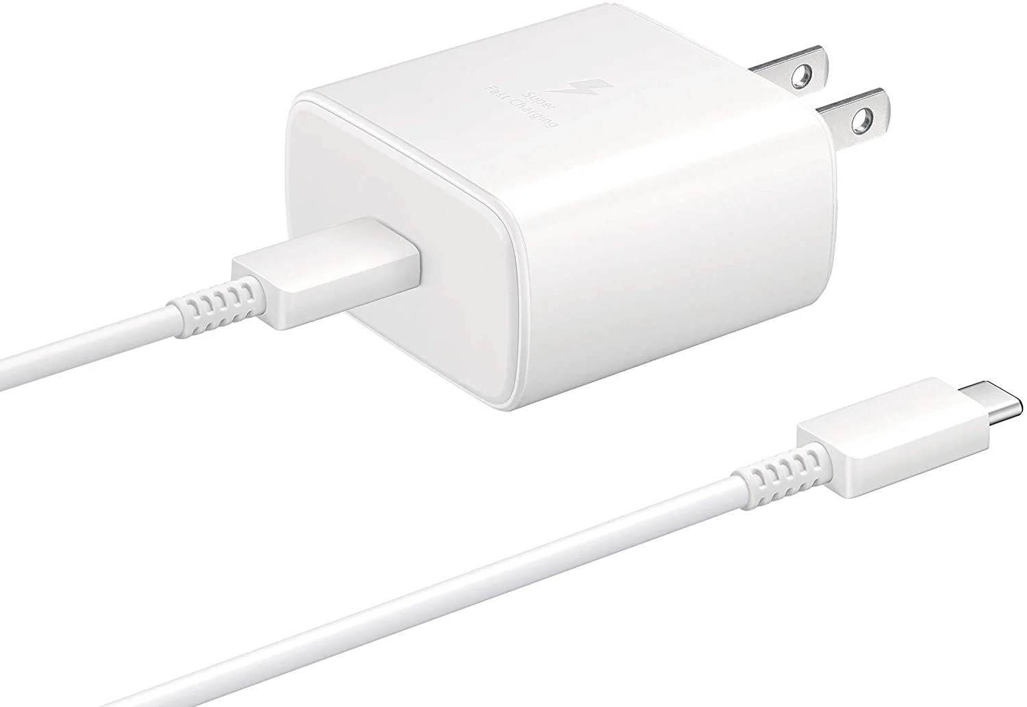 Samsung 45w Usb C Original Super Fast Charging Wall Charger For Galaxy S21 Ultra White Walmart Com