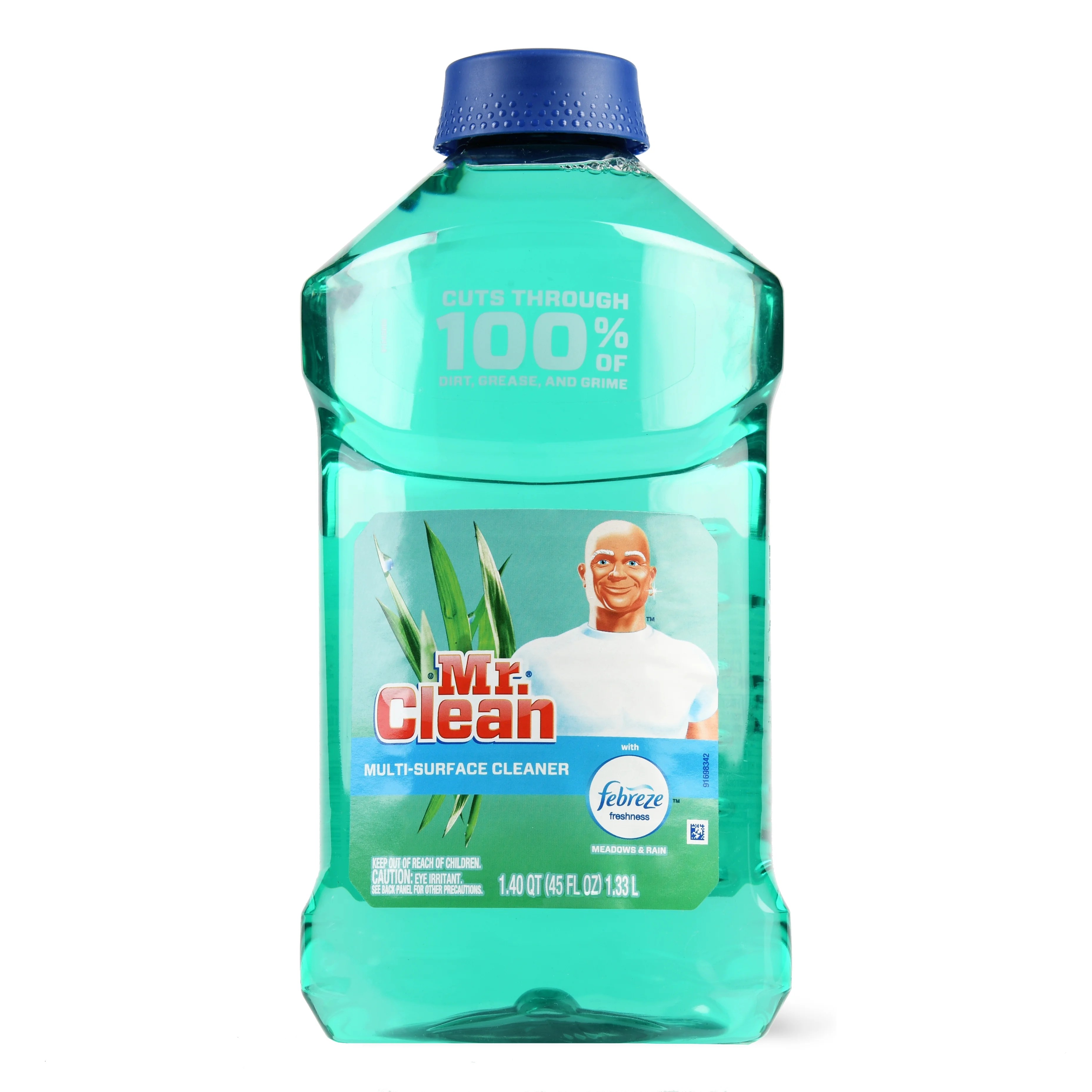 Mr Clean 128 Oz Gain Scent Multi Purpose Cleaner 003700096435 The Home Depot Using Vinegar to Clean Luxury Vinyl.