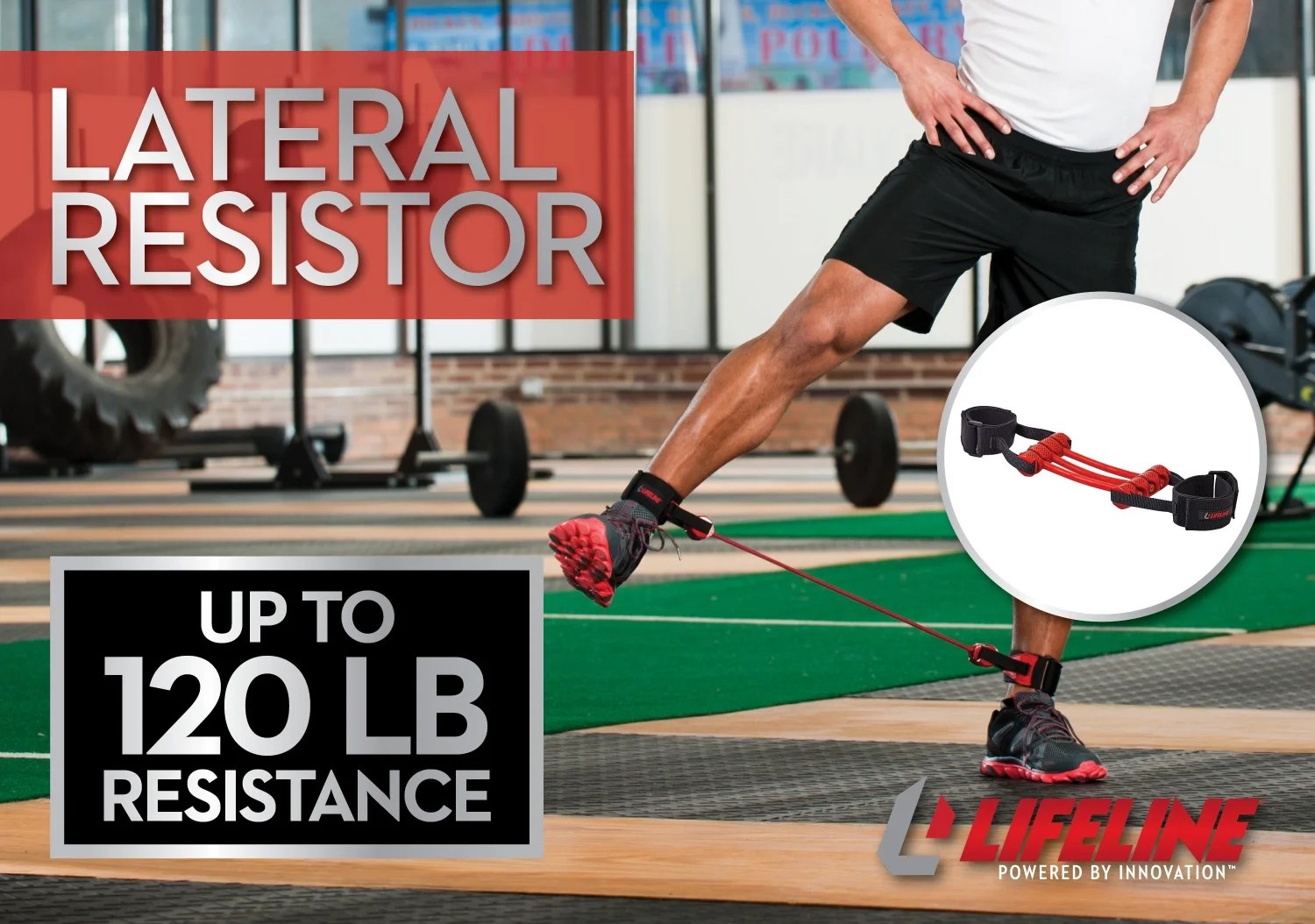 Lifeline Interchangeable Lateral Resistor Professional