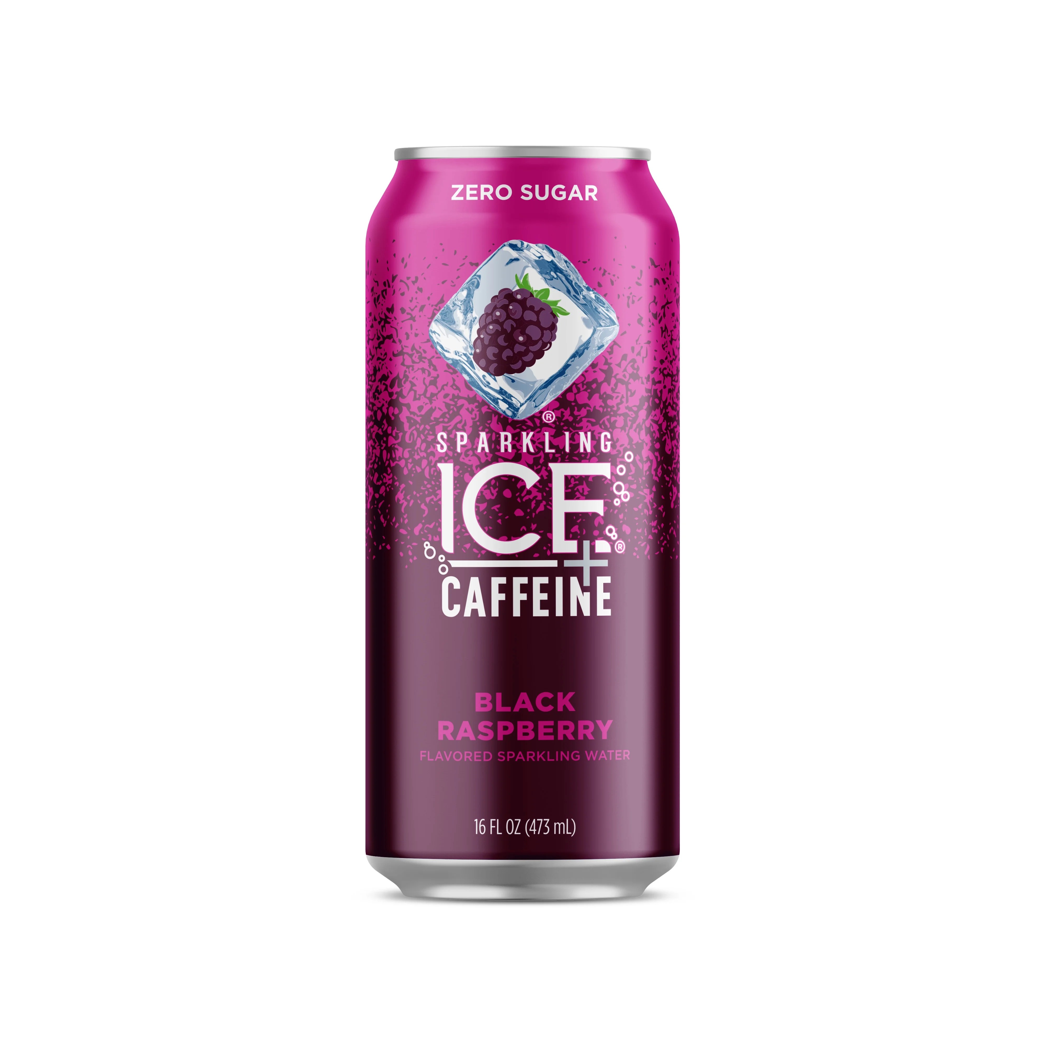Sparkling Ice® +Caffeine Naturally Flavored Sparkling Water, Black jpg (4000x4000)